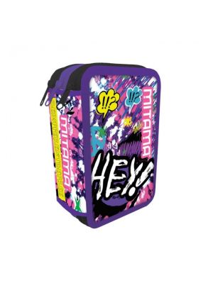 MITAMA Hey Dye несесер с 3 ципа, ПЪЛЕН