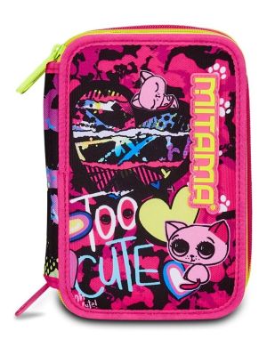 MITAMA Too Cute несесер с 3 ципа, ПЪЛЕН