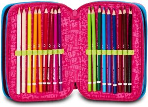 MITAMA Butterfly несесер с 3 ципа, ПЪЛЕН