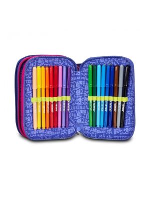 MITAMA Hip-Hop Diamond несесер с 3 ципа, ПЪЛЕН