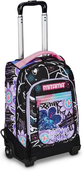 MITAMA Dr. Trolley Junior  Flower Fashion куфар-раница с колела