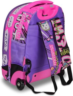 MITAMA Run Only Funny Moments ученическа раница с колела