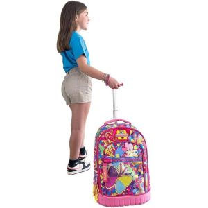 MITAMA Run Butterfly ученическа раница с колела