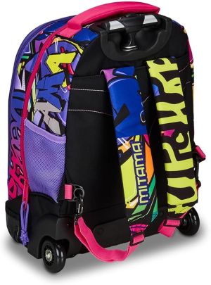 MITAMA Run Hip-Hop Diamond ученическа раница с колела