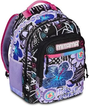 MITAMA Plus Flower Fashion ученическа раница