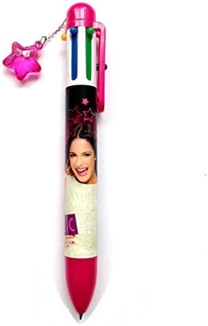 VIOLETTA  химикалка с 6 цвята