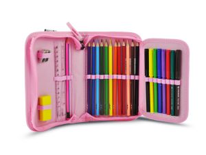 ABC123 BALLERINA несесер с 1 цип, ПЪЛЕН