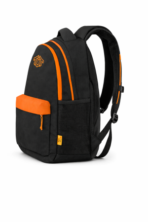 TUT Neon ученическа раница черно/оранжево