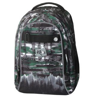 DARK WOOD ученическа раница 2 в 1