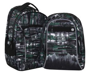 DARK WOOD ученическа раница 2 в 1