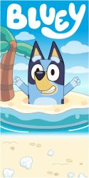 BLUEY плажна кърпа