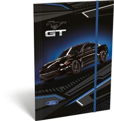 LIZZY CARD FORD Black папка с ластик