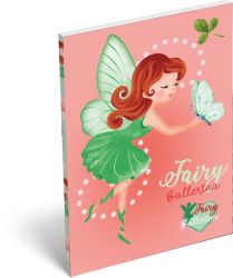 LIZZY CARD FAIRY BALLERINA Dance тефтерче А7