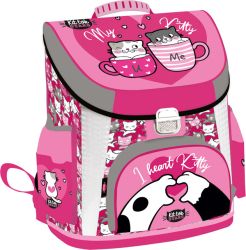 LIZZY CARD KITTOK Heart Kitty ергономична раница