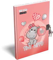 LIZZY CARD LOLLIPOP Thiny Hippo таен дневник с катинар