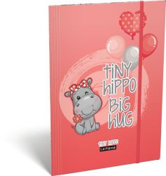 LIZZY CARD LOLLIPOP Thiny Hippo папка с ластик