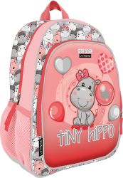 LIZZY CARD LOLLIPOP Thiny Hippo ученическа раница Junior+