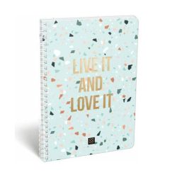 CORNELL TERRAZZO GOLD тетрадка, редове