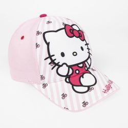 HELLO KITTY шапка с козирка розова