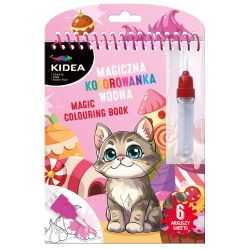 KIDEA книжка за рисуване с вода Коте
