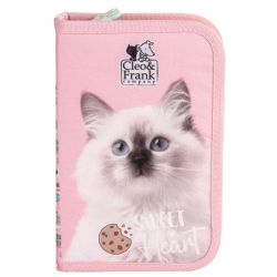 CLEO and FRANK 45 несесер с 1 цип, ПЪЛЕН