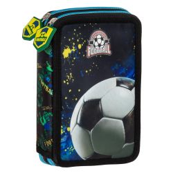 FOOTBALL 20 несесер с 2 ципа, ПЪЛЕН