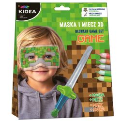 KIDEA 3D маска арт комплект Minecraft