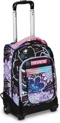 MITAMA Dr. Trolley Junior  Flower Fashion куфар-раница с колела