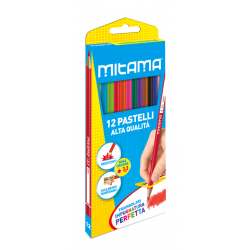 Цветни моливи Mitama - 12 цвята