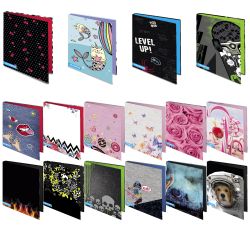 Класьор с 4 ринга Mitama Boy, асортимент