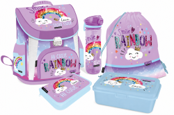 LIZZY CARD LOLLIPOP Stay Cute комплект 5 в 1 - раница, несесер, спортна торба, бутилка, кутия за храна