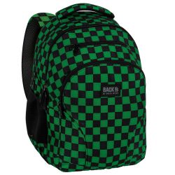 BACKUP 8 W 73 CHECKERBOARD GREEN ученическа раница