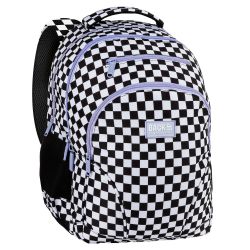 BACKUP 8 W 94F CHECKERBOARD PURPLE ученическа раница