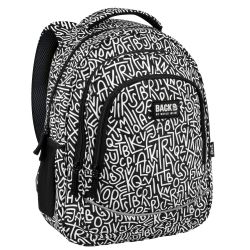 BACKUP 8 X 12 BLACK URBAN STYLE ученическа раница