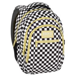 BACKUP 8 O 94Z CHECKERBOARD YELLOW ученическа раница