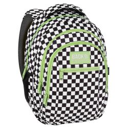 BACKUP 8 O 94P CHECKERBOARD GREEN ученическа раница
