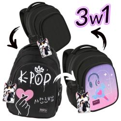 BACKUP 8 D 37 K-pop раница с 3 лица