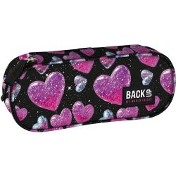 BACKUP 8 A 32 GLITTER HEARTS овален несесер