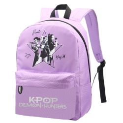 K-Pop Demon Hunters Lilac ученическа раница с 1 отделение