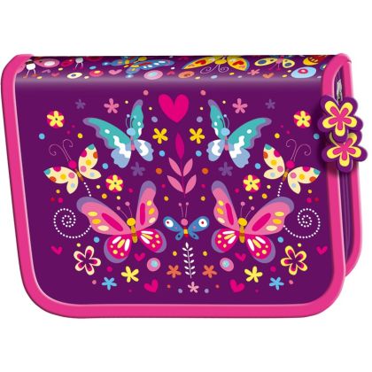 BAMBINO Flowers несесер с 1 цип