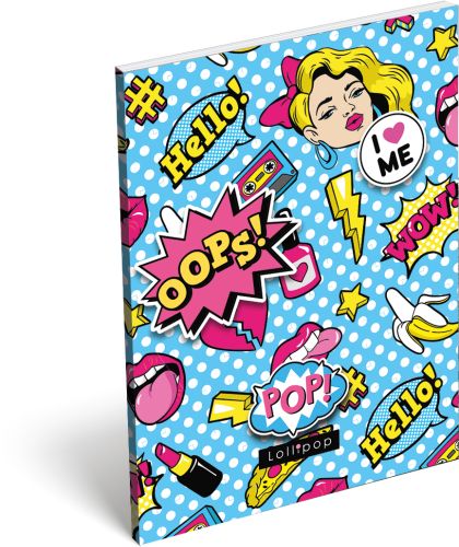 Тефтерче А7 Lizzy Card - Lollipop Pop