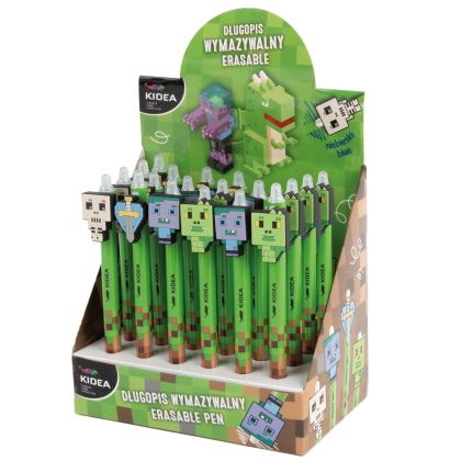 MINECRAFT химикалка с гума