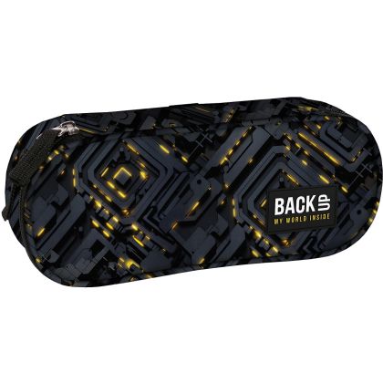 BACKUP 8 A 65 CYBER GRID овален несесер
