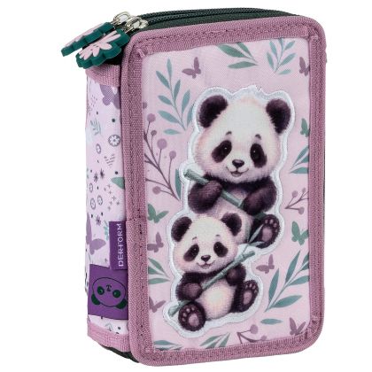 PANDA 11 несесер с 2 ципа, ПЪЛЕН