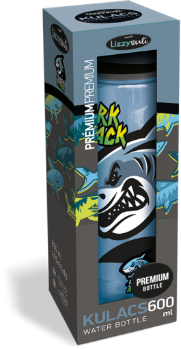 LIZZY CARD Shark ATTACK бутилка 600 мл