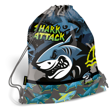 LIZZY CARD Shark ATTACK спортна торба