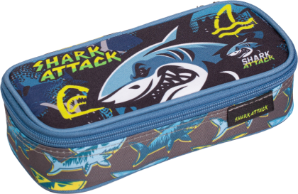 LIZZY CARD Shark ATTACK овален несесер Comfort