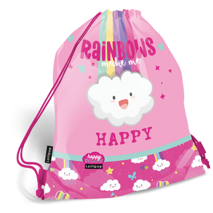 LIZZY CARD LOLLIPOP RAINBOW спортна торба