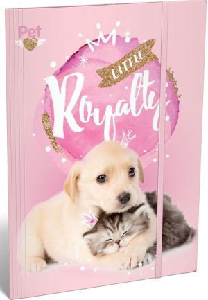 LIZZY CARD LITTLE FRIENDS папка с ластик