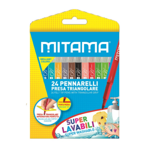 Цветни моливи Mitama - 24 цвята